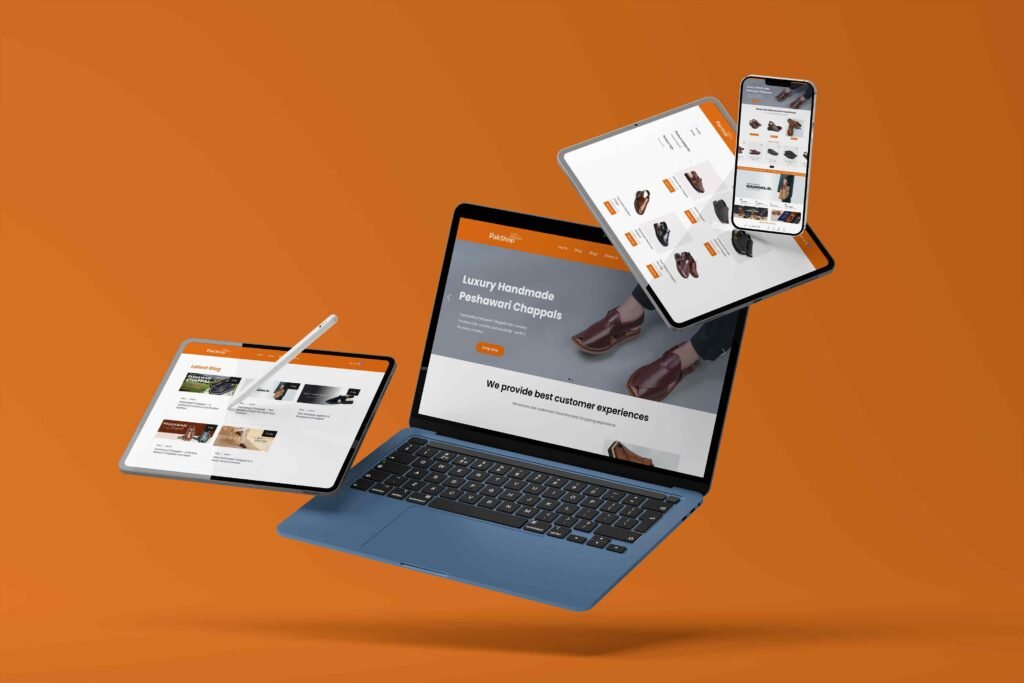 e commerce website Ux UI design